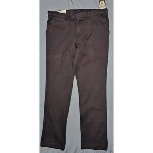 BRAX  Everest Casual Pants Men's 38x34 Black Straight QUANTUM PIMA $198 NWT